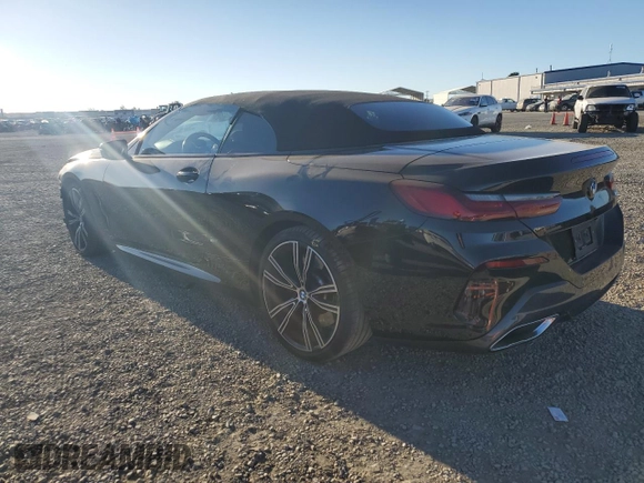 2022 BMW 8 Series 840i with VIN WBADZ2C09NCK14678, listed as a Copart auction lot 80243324 with 0 mi miles and Salvage Title. Bid and sale history available at carsss.com. Image 2.