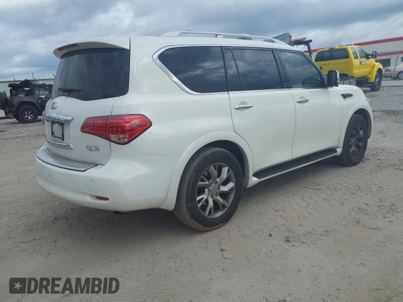 2013 Infiniti QX56 z VIN JN8AZ2NCXD9330307, wystawiony jako IAAI lot #41721153 z przebiegiem 160 769 mil mil oraz . Historia ofert i sprzedaży dostępna na DreamBid. Obrazek 4.
