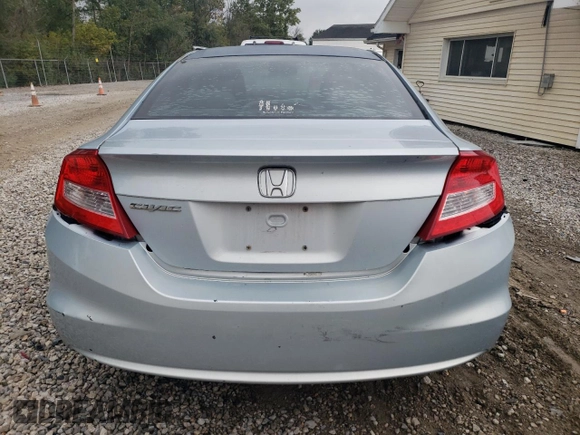 2012 Honda Civic Cpe LX with VIN 2HGFG3B55CH565071, listed as a Copart auction lot 72812764 with 115,283 mi miles and Clean Title. Bid and sale history available at carsss.com. Image 6.