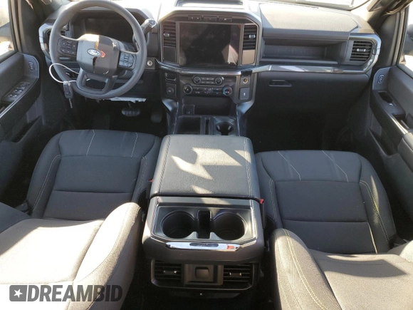 2024 Ford F-150 STX with VIN 1FTEW2KP2RKE14473, listed as a Copart auction lot 87237644 with 1,837 mi miles and Salvage Title. Bid and sale history available at carsss.com. Image 8.