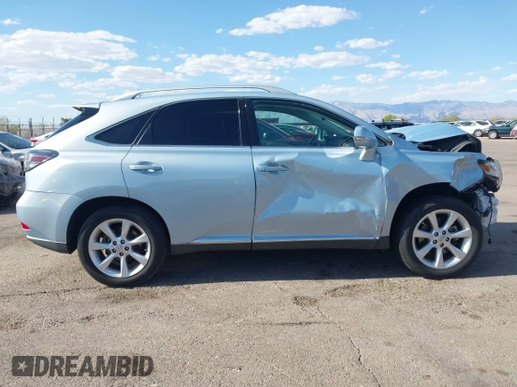 2010 Lexus RX 350 with VIN 2T2ZK1BA0AC008549, listed as a IAAI auction lot 42233251 with 124,021 mi miles and . Bid and sale history available at DreamBid. Image 14.