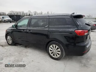 2015 Kia Sedona SX with VIN KNDMC5C18F6046756, listed as a Copart auction lot 83038714 with 115,791 mi miles and Clean Title. Bid and sale history available at carsss.com. Image 2.