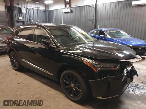 2023 Acura RDX with VIN 5J8TC2H37PL007150, listed as a IAAI auction lot 41748260 with 22,936 mi miles. Bid and sale history available at carsss.com. Image 1.