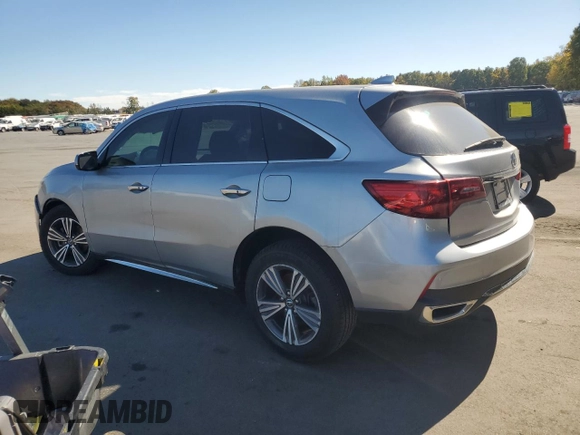2018 Acura MDX with VIN 5J8YD4H33JL019169, listed as a Copart auction lot 75178824 with 68,676 mi miles and Salvage title. Bid and sale history available at DreamBid. Image 2.