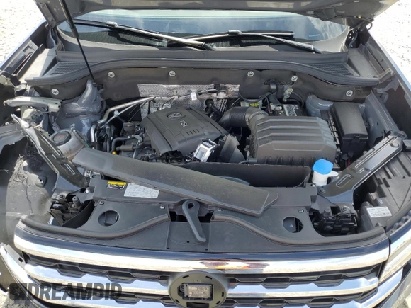 2021 Volkswagen Atlas SE with VIN 1V2JC2CA6MC227031, listed as a Copart auction lot 56779895 with 36,179 mi miles and Salvage title. Bid and sale history available at DreamBid. Image 12.