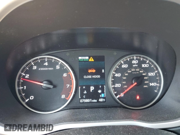 2020 Mitsubishi Eclipse Cross ES with VIN JA4AT3AA1LZ000412, listed as a Copart auction lot 52615135 with 79,801 mi miles and Salvage title. Bid and sale history available at DreamBid. Image 9.