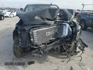 2015 GMC Yukon Denali with VIN 1GKS1CKJ2FR699959, listed as a Copart auction lot 42035195 with 0 mi miles and Salvage Title. Bid and sale history available at carsss.com. Image 5.