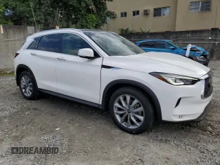 2022 Infiniti QX50 LUXE with VIN 3PCAJ5BA1NF107362, listed as a Copart auction lot 42688895 with 26,666 mi miles and Non Repairable. Bid and sale history available at carsss.com. Image 4.