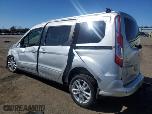 2015 Ford Transit Connect Wagon Titanium with VIN NM0GE9G74F1187704, listed as a Copart auction lot 50980595 with 201,583 mi miles and Salvage Title. Bid and sale history available at carsss.com. Image 2.