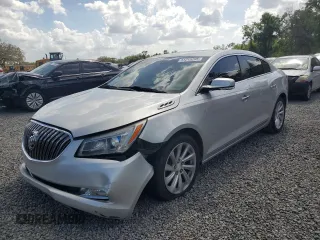 2015 Buick LaCrosse Leather with VIN 1G4GB5G33FF263686, listed as a Copart auction lot 51215295 with 168,451 mi miles and Salvage Title. Bid and sale history available at carsss.com. Image 1.