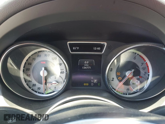 2014 Mercedes-Benz CLA 250 with VIN WDDSJ4EB1EN093666, listed as a Copart auction lot 61816735 with 134,771 mi miles and Salvage title. Bid and sale history available at DreamBid. Image 9.