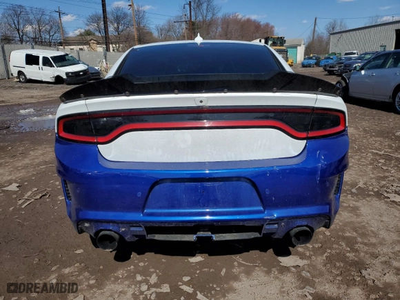 2019 Dodge Charger Scat Pack with VIN 2C3CDXGJ4KH710367, listed as a Copart auction lot 50293725 with 39,170 mi miles and Salvage Title. Bid and sale history available at carsss.com. Image 6.