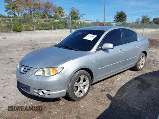 2006 Mazda 3 S Grand Touring with VIN JM1BK323761515608, listed as a IAAI auction lot 41382341 with 313,493 mi miles and . Bid and sale history available at carsss.com. Image 2.