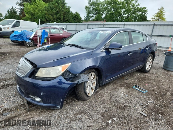 2011 Buick LaCrosse CXL with VIN 1G4GC5EDXBF398845, listed as a Copart auction lot 64126045 with 213,883 mi miles and Salvage title. Bid and sale history available at DreamBid. Image 1.