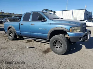 2004 Dodge 1500 SLT with VIN 1D7HA18N44S722853, listed as a Copart auction lot 50575425 with 181,203 mi miles and Salvage Title. Bid and sale history available at DreamBid. Image 4.