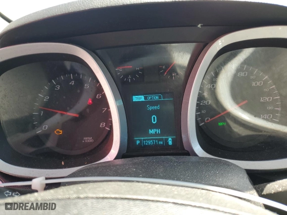 2013 Chevrolet Equinox LS with VIN 2GNALBEK0D1191843, listed as a Copart auction lot 49387845 with 129,571 mi miles and Clean Title. Bid and sale history available at carsss.com. Image 9.