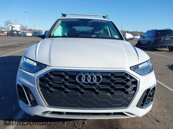 2023 Audi Q5 S line Premium with VIN WA1GAAFY1P2017705, listed as a IAAI auction lot 41747421 with 14,966 mi miles. Bid and sale history available at carsss.com. Image 12.