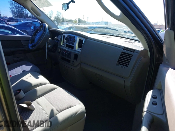 2007 Dodge Ram 1500 SLT with VIN 1D7HA18257S132946, listed as a IAAI auction lot 41826501 with 89,669 mi miles. Bid and sale history available at carsss.com. Image 5.