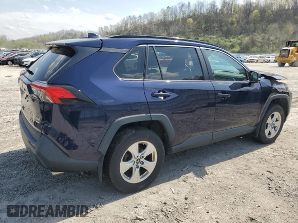 2019 Toyota RAV4 XLE with VIN 2T3P1RFV5KW059014, listed as a Copart auction lot 51770985 with 110,347 mi miles and Salvage Title. Bid and sale history available at carsss.com. Image 3.