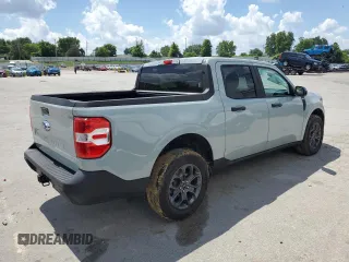 2024 Ford Maverick XLT with VIN 3FTTW8H97RRA16397, listed as a Copart auction lot 62136895 with 22,107 mi miles and Salvage title. Bid and sale history available at DreamBid. Image 3.