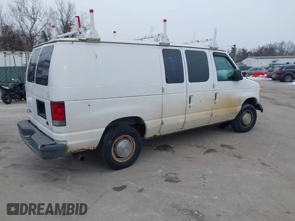 2004 Ford Econoline Cargo z VIN 1FTNE24L04HB05474, wystawiony jako IAAI lot #41320247 z przebiegiem 153 216 mil mil oraz . Historia ofert i sprzedaży dostępna na DreamBid. Obrazek 4.