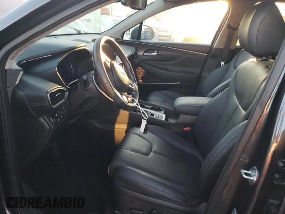 2020 Hyundai Santa Fe Limited with VIN 5NMS5CAA9LH234287, listed as a Copart auction lot 81342104 with 13,639 mi miles and Salvage Title. Bid and sale history available at carsss.com. Image 7.