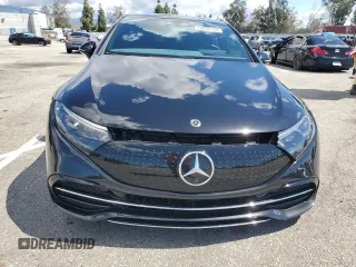 2022 Mercedes-Benz EQS with VIN W1KCG2DB1NA014402, listed as a Copart auction lot 48936474 with 20,081 mi miles and Salvage Title. Bid and sale history available at carsss.com. Image 5.