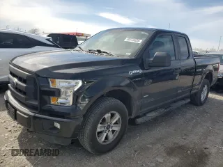 2016 Ford F-150 XLT with VIN 1FTEX1EP6GKD30785, listed as a Copart auction lot 50376035 with 161,343 mi miles and Salvage Title. Bid and sale history available at carsss.com. Image 1.