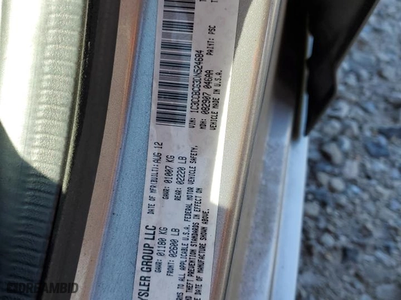 2013 Chrysler 200 Limited with VIN 1C3CCBCG3DN524684, listed as a Copart auction lot 50591785 with 155,384 mi miles and Clean Title. Bid and sale history available at carsss.com. Image 12.