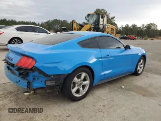 2017 Ford Mustang V6 with VIN 1FA6P8AM0H5262868, listed as a Copart auction lot 50028645 with 81,654 mi miles and Salvage Title. Bid and sale history available at carsss.com. Image 3.