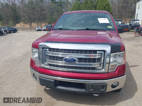 2013 Ford F-150 XL with VIN 1FTFW1ET7DFD87683, listed as a IAAI auction lot 42157395 with 185,649 mi miles. Bid and sale history available at carsss.com. Image 12.