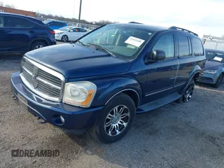 2004 Dodge Durango Limited with VIN 1D4HB58N44F120853, listed as a IAAI auction lot 41661608 with 132,779 mi miles and . Bid and sale history available at DreamBid. Image 2.