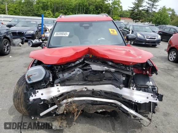 2025 MINI Countryman S with VIN WMZ23GA09S7P45511, listed as a Copart auction lot 58399045 with 9,368 mi miles and Salvage title. Bid and sale history available at DreamBid. Image 5.