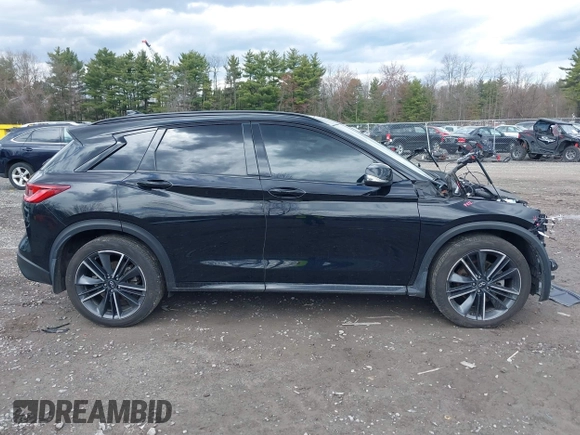 2023 Infiniti QX50 Sport with VIN 3PCAJ5FB8PF109857, listed as a IAAI auction lot 42005975 with 78,220 mi miles and . Bid and sale history available at DreamBid. Image 13.