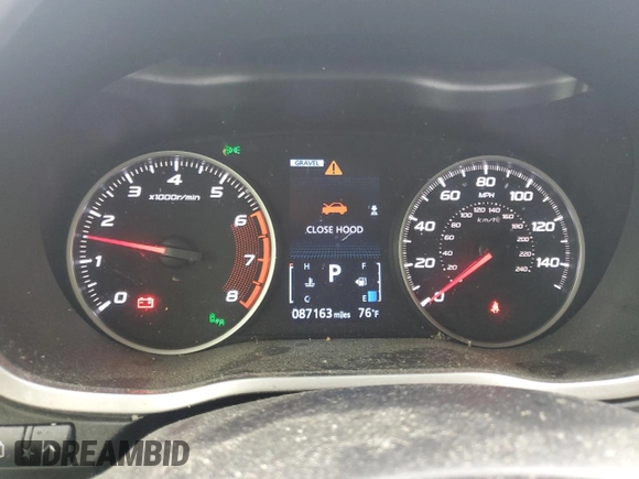 2018 Mitsubishi Eclipse Cross SE with VIN JA4AT5AA8JZ038762, listed as a Copart auction lot 58362735 with 87,163 mi miles and Salvage title. Bid and sale history available at DreamBid. Image 9.