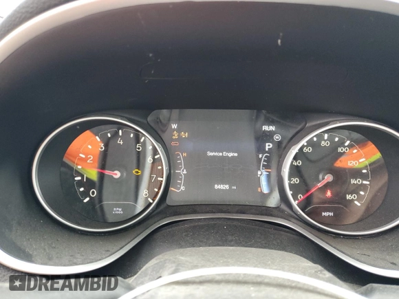 2018 Jeep Compass Limited with VIN 3C4NJDCB4JT340733, listed as a Copart auction lot 50161175 with 84,826 mi miles and Clean Title. Bid and sale history available at DreamBid. Image 9.