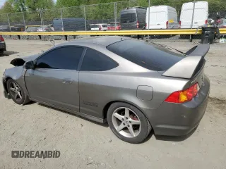 2002 Acura RSX Type S with VIN JH4DC53062C027480, listed as a Copart auction lot 54434945 with 155,555 mi miles and Salvage Title. Bid and sale history available at DreamBid. Image 2.