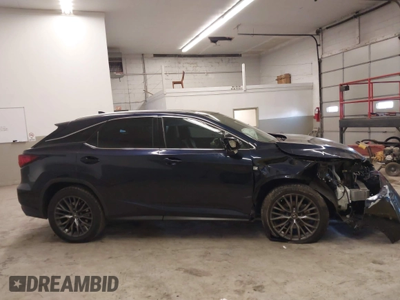 2021 Lexus RX 350 F Sport with VIN 2T2SZMDA6MC293404, listed as a IAAI auction lot 41825619 with 61,599 mi miles and . Bid and sale history available at DreamBid. Image 14.
