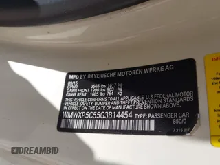 2016 MINI Hardtop z VIN WMWXP5C55G3B14454, wystawiony jako IAAI lot #42659350 z przebiegiem 93 933 mil mil oraz . Historia ofert i sprzedaży dostępna na DreamBid. Obrazek 9.