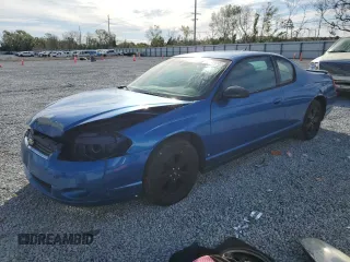 2006 Chevrolet Monte Carlo LT 3.5L with VIN 2G1WM15KX69224561, listed as a Copart auction lot 48049895 with 107,667 mi miles and Salvage Title. Bid and sale history available at carsss.com. Image 1.