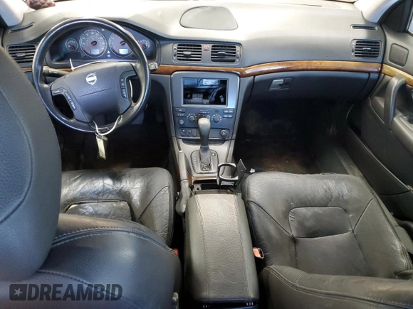 2005 Volvo S80 with VIN YV1TH592X51397154, listed as a Copart auction lot 53423135 with 0 mi miles and Salvage Title. Bid and sale history available at carsss.com. Image 8.