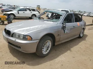 2002 BMW 5 Series 540i z VIN WBADN63472GN87647, wystawiony jako Copart lot #59273164 z przebiegiem Nie podano mil oraz Szkoda całkowita • Salvage title. Historia ofert i sprzedaży dostępna na DreamBid. Obrazek 1.