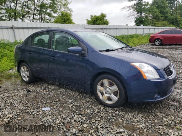 2008 Nissan Sentra S with VIN 3N1AB61E28L737794, listed as a Copart auction lot 57814725 with 92,282 mi miles and Salvage title. Bid and sale history available at DreamBid. Image 4.
