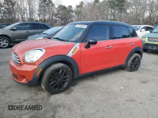 2012 MINI Countryman with VIN WMWZB3C55CWM06753, listed as a Copart auction lot 46195845 with Not Provided miles and Clean Title. Bid and sale history available at DreamBid. Image 1.