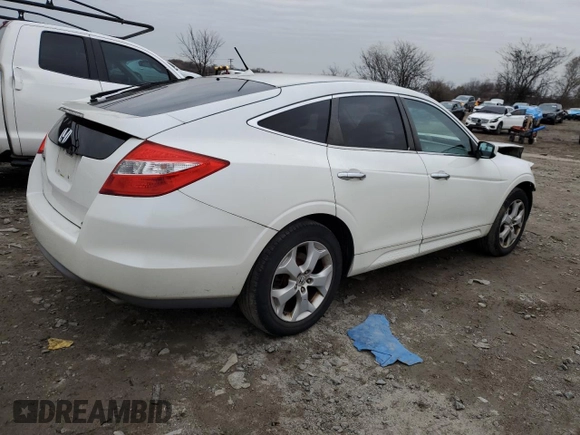 2010 Honda Crosstour EX-L with VIN 5J6TF2H59AL012455, listed as a Copart auction lot 83844504 with 164,503 mi miles and Salvage Title. Bid and sale history available at carsss.com. Image 3.