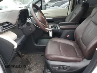 2021 Toyota Sienna Limited with VIN 5TDESKFC6MS026358, listed as a Copart auction lot 46102215 with 36,710 mi miles and Salvage Title. Bid and sale history available at DreamBid. Image 7.