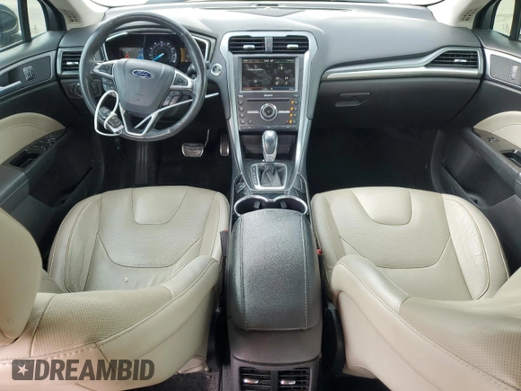2016 Ford Fusion Titanium with VIN 3FA6P0K90GR180288, listed as a Copart auction lot 60218155 with 140,502 mi miles and Salvage title. Bid and sale history available at DreamBid. Image 8.