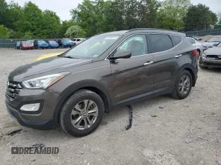 2014 Hyundai Santa Fe z VIN 5XYZUDLB7EG179669, wystawiony jako Copart lot #55956915 z przebiegiem 172 530 mil mil oraz Szkoda całkowita • Salvage title. Historia ofert i sprzedaży dostępna na DreamBid. Obrazek 1.
