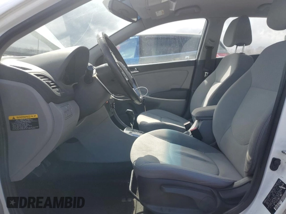 2013 Hyundai Accent SE with VIN KMHCU5AE7DU091402, listed as a Copart auction lot 50698845 with 125,262 mi miles and Salvage Title. Bid and sale history available at carsss.com. Image 7.