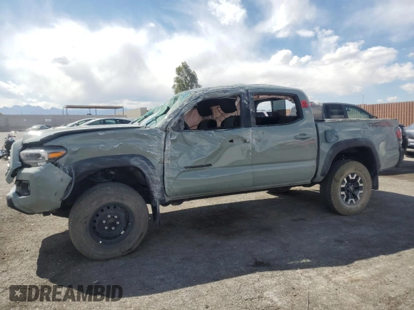 2023 Toyota Tacoma SR with VIN 3TMCZ5AN3PM563612, listed as a Copart auction lot 53995225 with 37,699 mi miles and Salvage title. Bid and sale history available at DreamBid. Image 1.